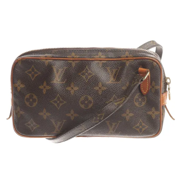 Schultertasche, in Braun, Leder, Louis Vuitton