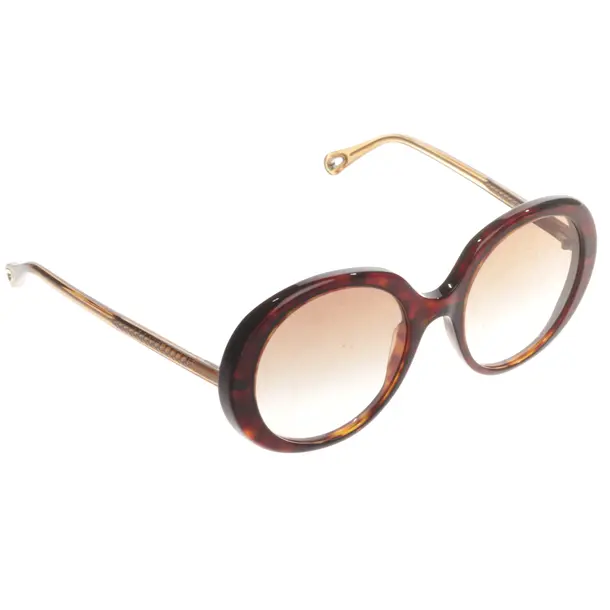 Sonnenbrille, in Braun, Kunststoff, Chloé