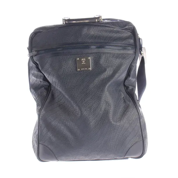 Duffle Bag, in Blue, Leather, MCM