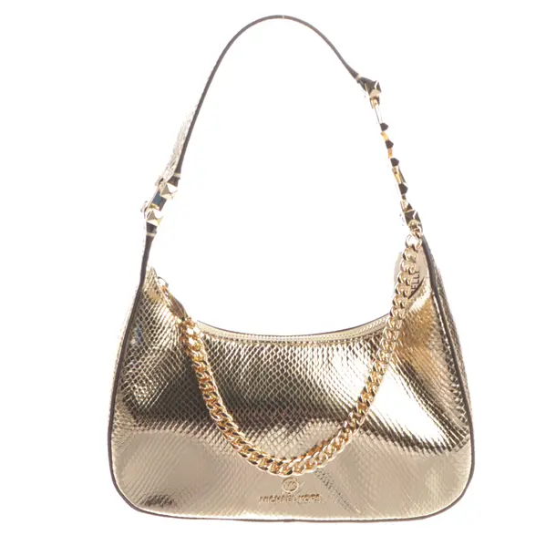 Shoulder Bag, in Gold, Leather, Michael Kors