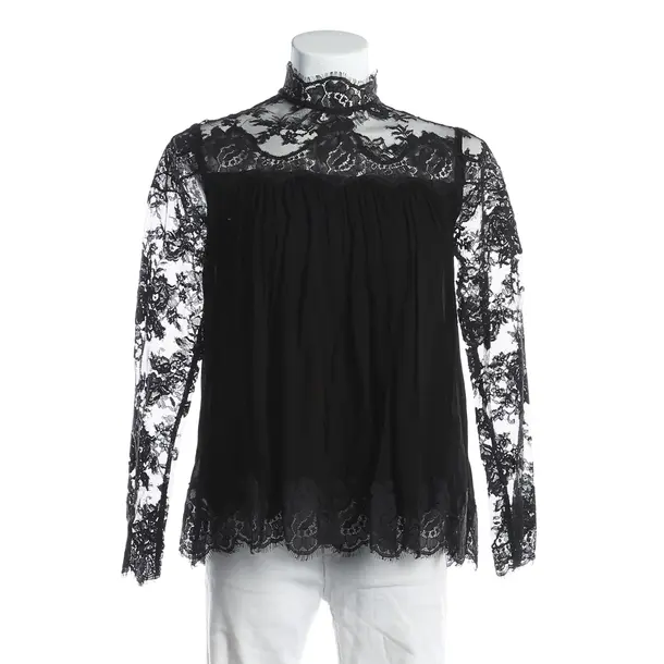 Bluse, in Schwarz, Viskose, Zimmermann