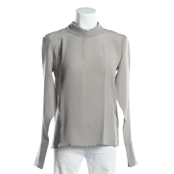 Bluse, in Hellgrau, Seide, Drykorn