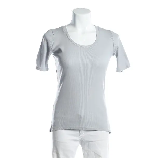 Shirt, in Light Gray, Cotton, Repeat
