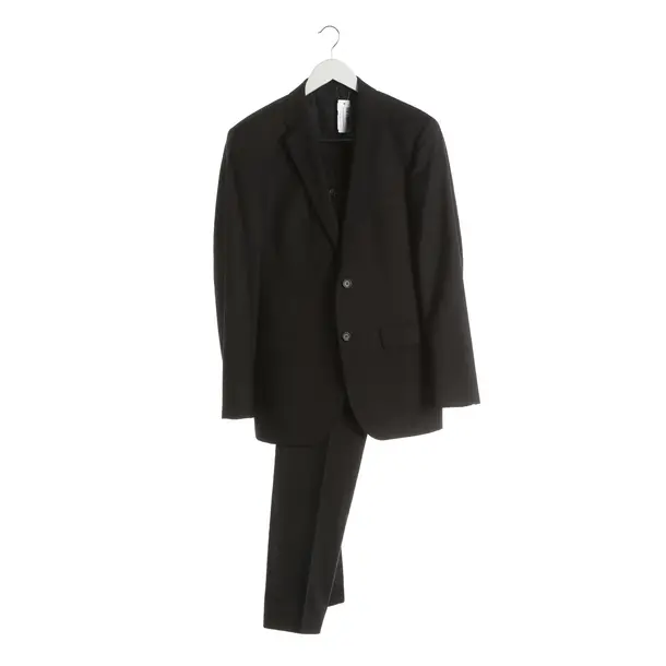Anzug, in Dunkelgrau, Wolle, Hugo Boss Black Label