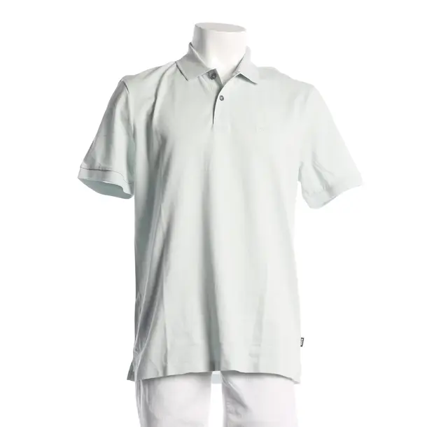 Polo Shirt, in Light Green, Cotton, Hugo Boss Black Label