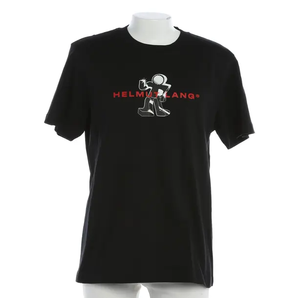 T-Shirt, in Schwarz, Baumwolle, Helmut Lang