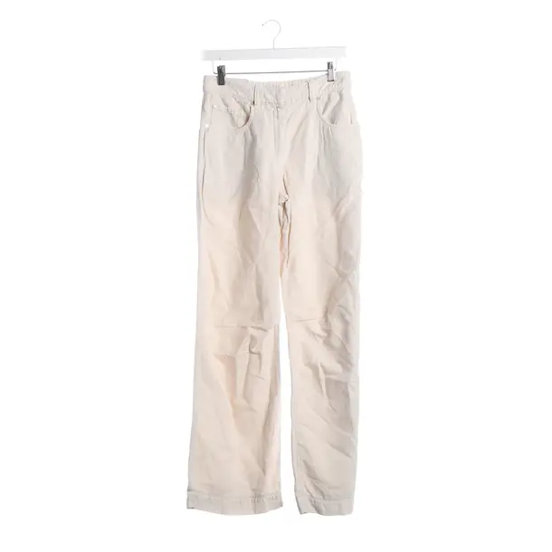 Straight Fit Jeans, in Beige, Cotton, Brunello Cucinelli