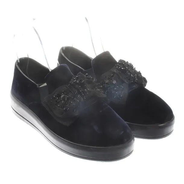 Flats, in Navy, Prada