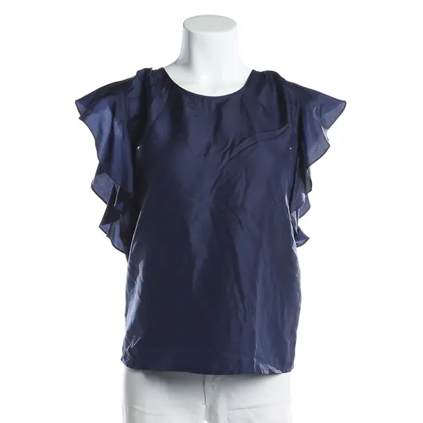 Blouse, in Navy, Silk, High Use