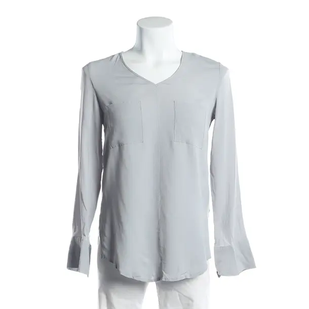Blouse, in Light Gray, Viscose, Dondup