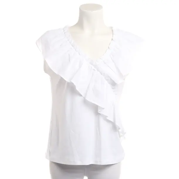 Shirt, in White, Cotton, Marc Cain