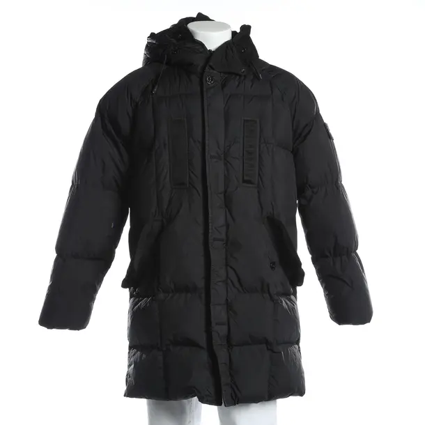 Winter Coat, in Black, Polyamide, Stone Island