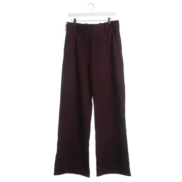 Pants, in Bordeaux, Viscose, Victoria Beckham