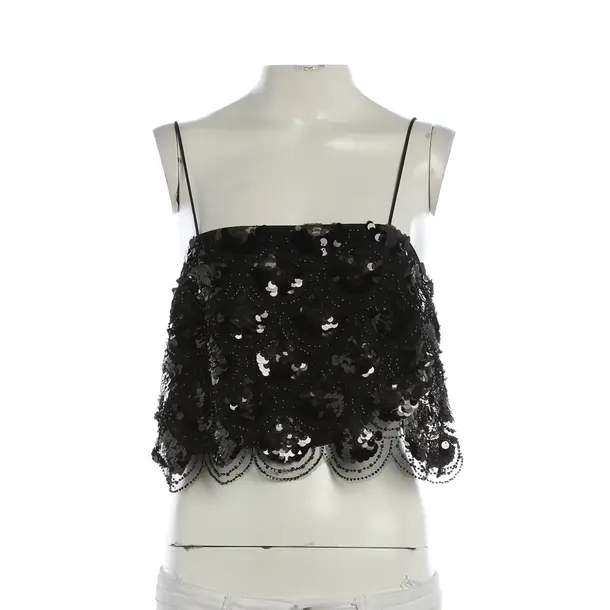 Top, in Schwarz, Polyester, Rotate Birger Christensen