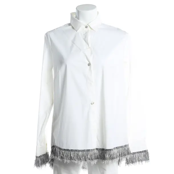 Camicetta, in Bianco, Cotone, Sem Per Lei.