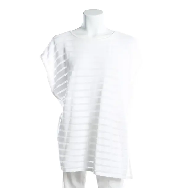 Shirt, in White, Cotton, Sem Per Lei.