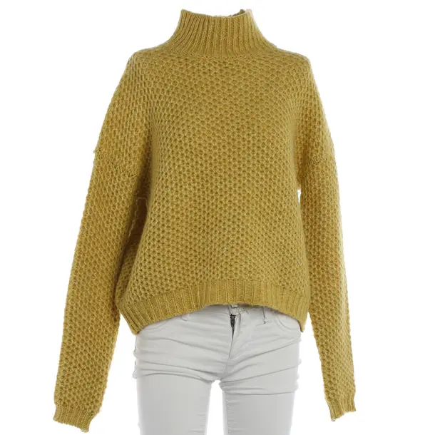 Jumper, in Yellow, Cotton, Hugo Boss Red Label