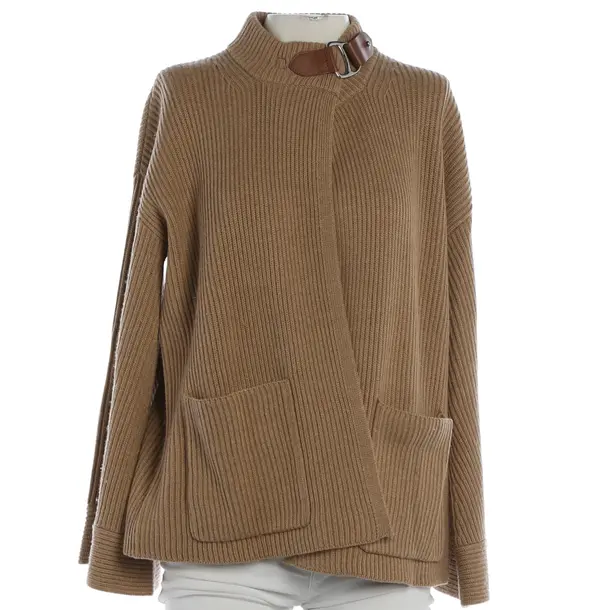 Cardigan, in Light Brown, Wool, Polo Ralph Lauren