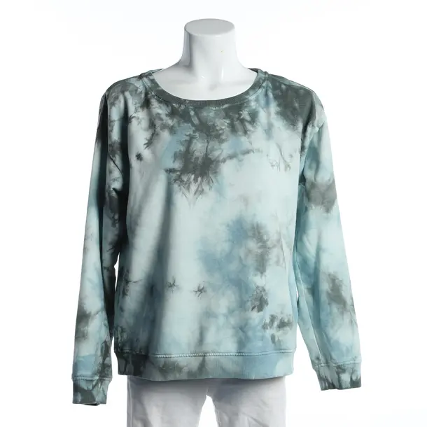 Sweatshirt, in Hellblau, Baumwolle, Juvia