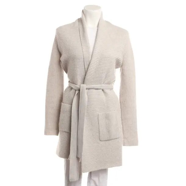 Strickjacke, in Hellgrau, Wolle, Marc Cain