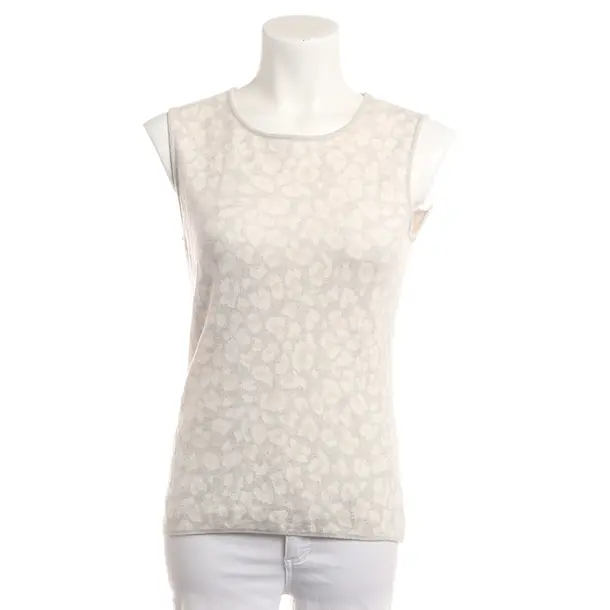 Top, in Light Gray, Wool, Marc Cain