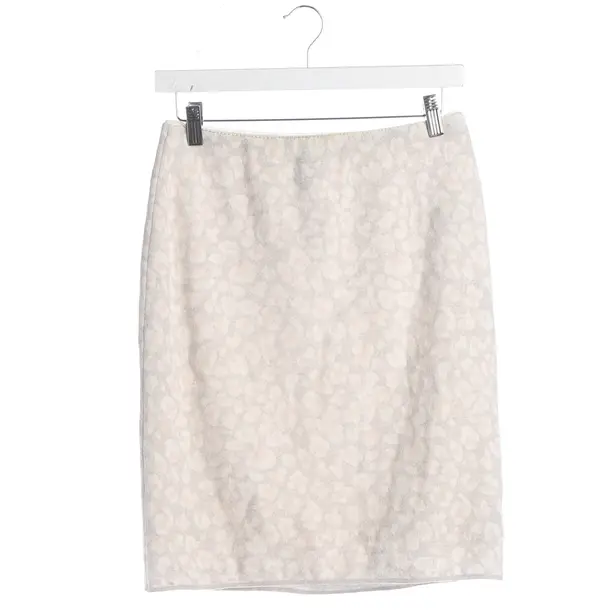 Skirt, in Light Gray, Wool, Marc Cain