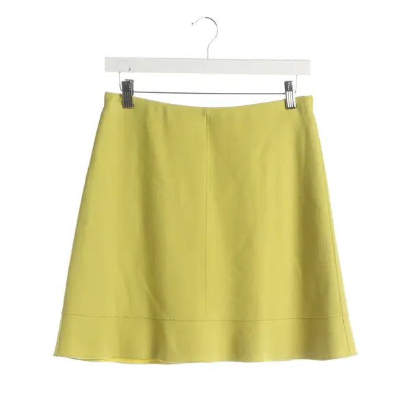 Skirt, in Mustard Yellow, Wool, Marc Cain