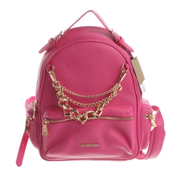 Zaino, in Rosa, Pelle, Amore Moschino