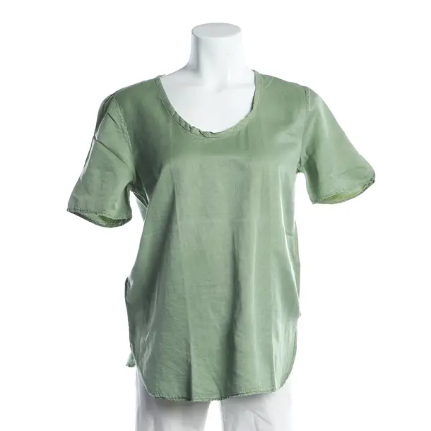 Shirt, in Hellgrün, Baumwolle, 0039 Italy