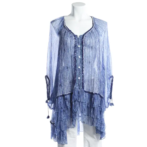 Tunic, in Blue, Viscose, Poupette St. Barth