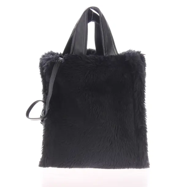 Schultertasche, in Schwarz, Polyester, Stand Studio