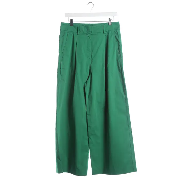 Pants, in Green, Cotton, Max Mara