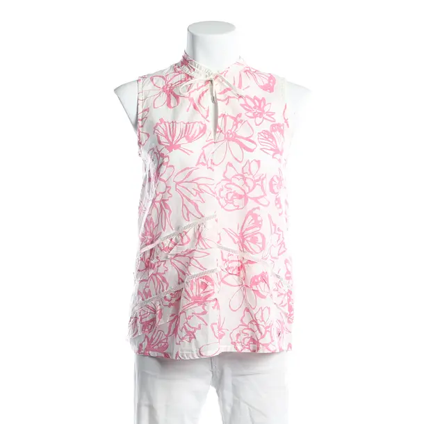 Top, in White, Cotton, Marc Cain