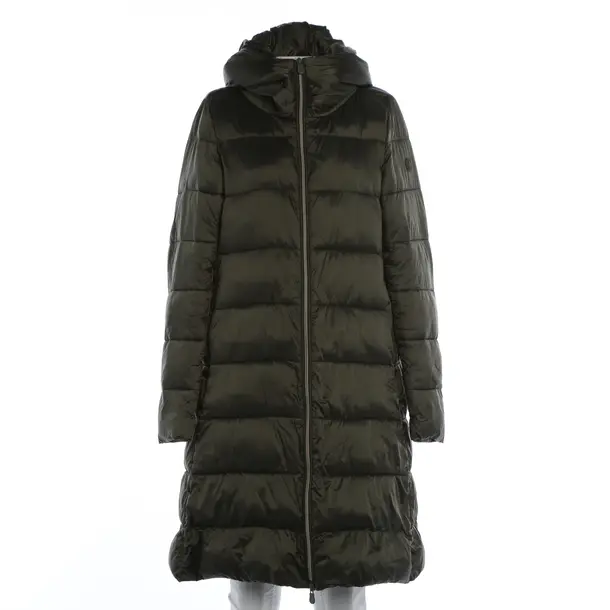 Mid-Season Coat, in Dark Green, Polyamide, Save the Duck