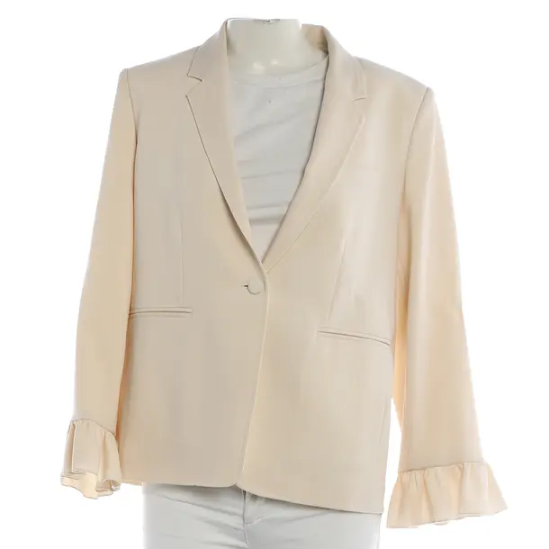 Blazer, in Beige, Wool, Max Mara