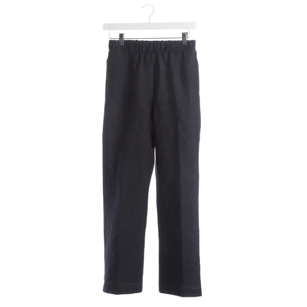 Hose, in Navy, Baumwolle, Max Mara