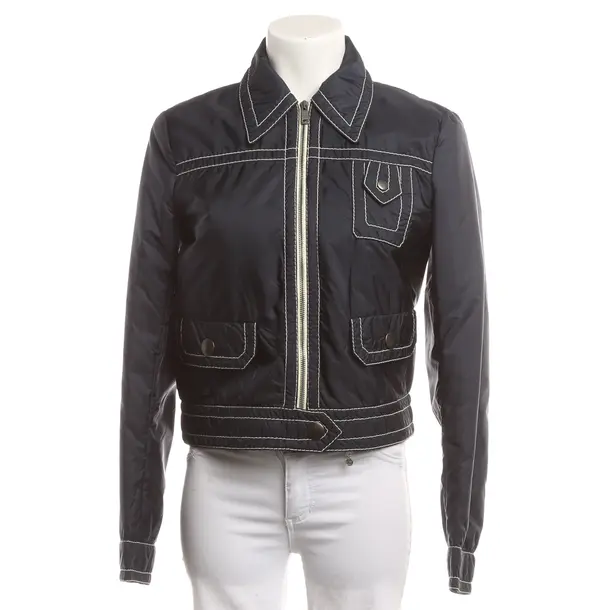 Übergangsjacke, in Blau, Polyamid, Prada