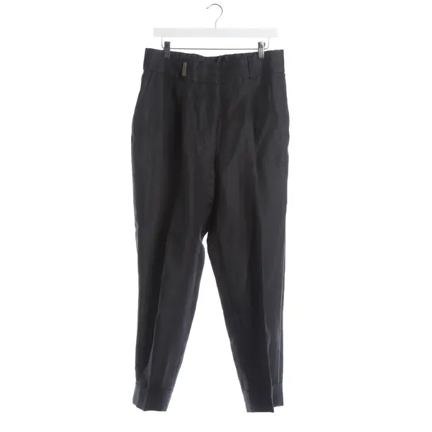 Pants, in Gray, Linen, Peserico