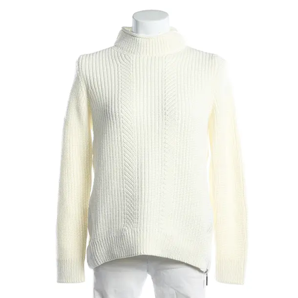 Jumper, in Cream, Cotton, Marc Cain Sports