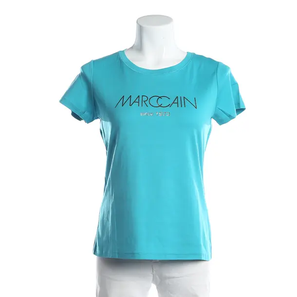 Shirt, in Blue, Cotton, Marc Cain