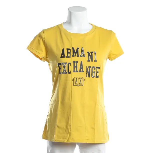 Shirt, in Yellow, Cotton, Armani Exchange