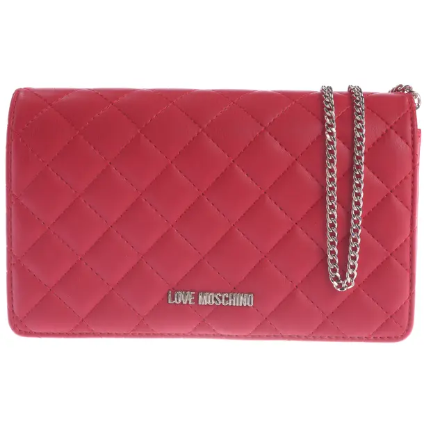 Borsa a cinture a tracolla, in Rosso, Poliammide, Amore Moschino