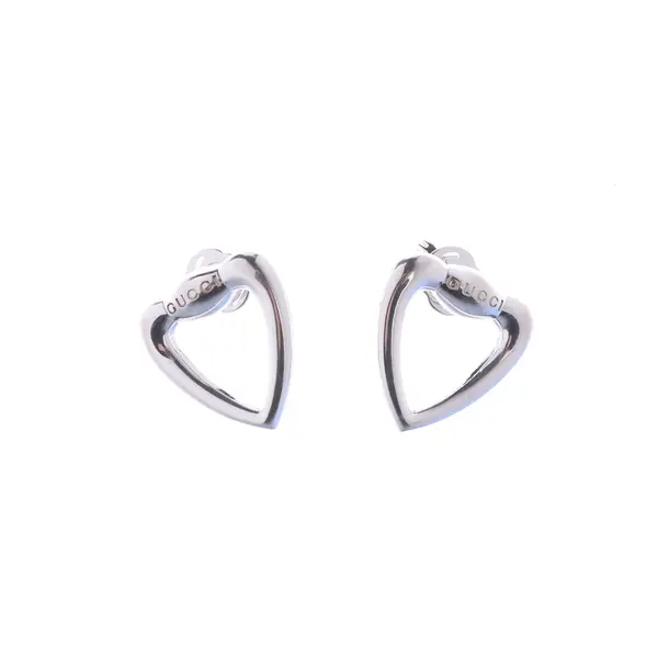 Ohrringe, in Silber, 925er Sterling Silber, Gucci