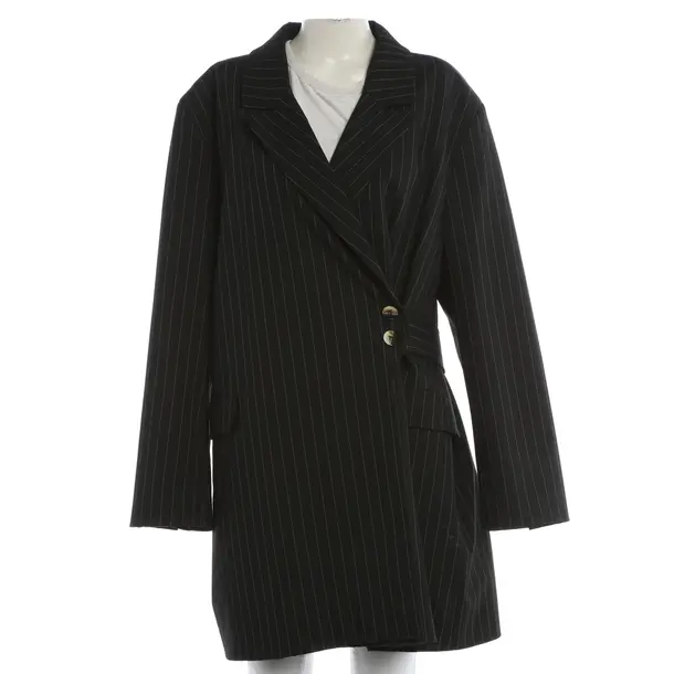Blazer, in Black, Polyester, Ganni