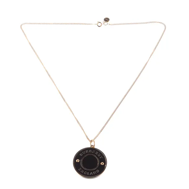 Necklace, in Gold, Metal (metallic, metallized), Burberry