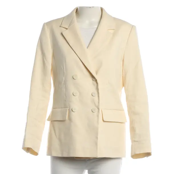 Blazer, in Beige, Linen, Sandro