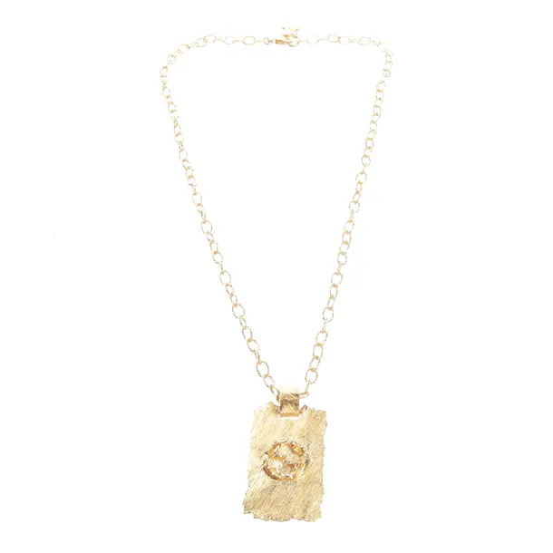 Halskette, in Gold, Metall (metallisch, metallisiert), Gucci