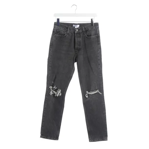 Jeans Slim Fit, in Grau, Baumwolle, Anine Bing