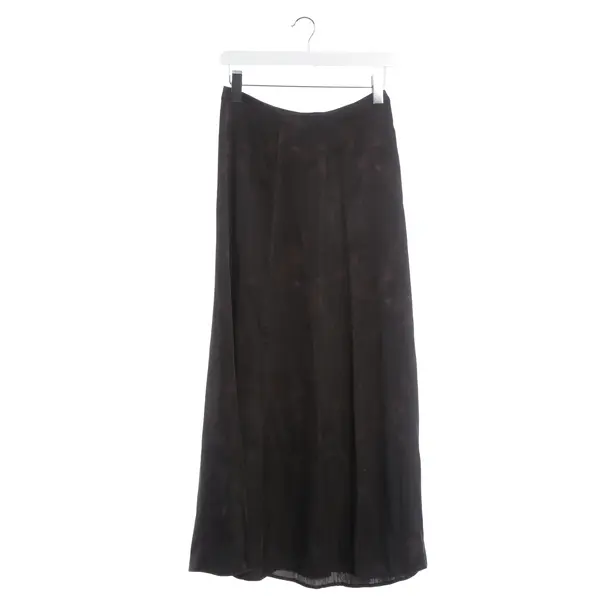 Skirt, in Dark Brown, Silk, Anine Bing