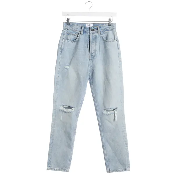 Straight Fit Jeans, in Light Blue, Cotton, Anine Bing